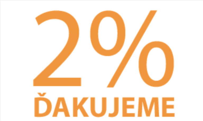 Prosba o podporu školy 2 % Vašich daní