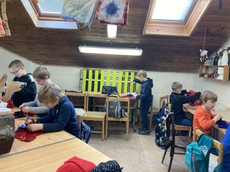 Batikovanie v CVČ