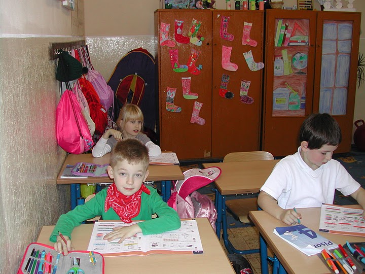 Predškoláci na nášteve v škole
