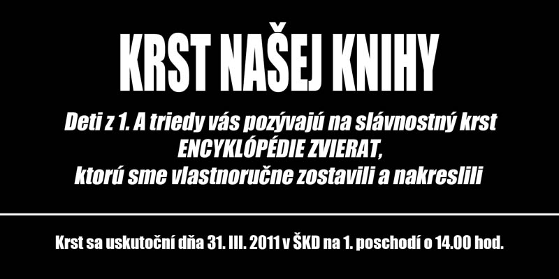 Krst knihy