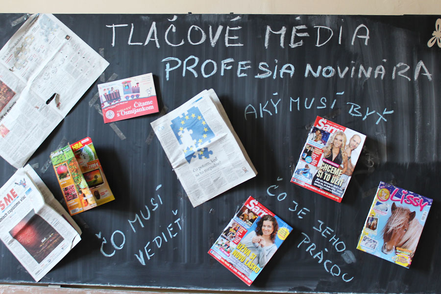 Beseda so žurnalistkou