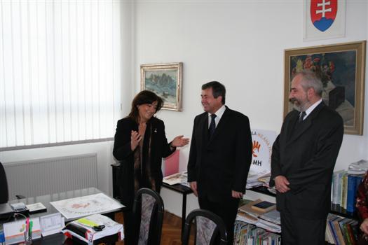 Návšteva ministra